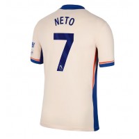 Camisa de Futebol Chelsea Pedro Neto #7 Equipamento Secundário 2024-25 Manga Curta